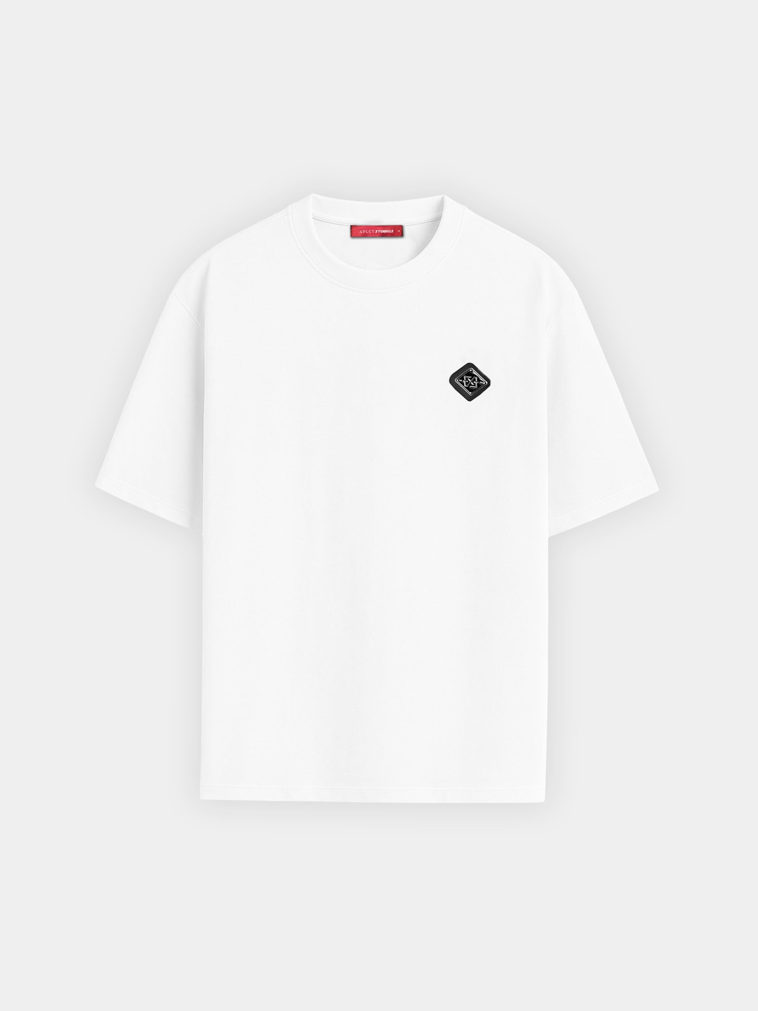 Plate Tee | White