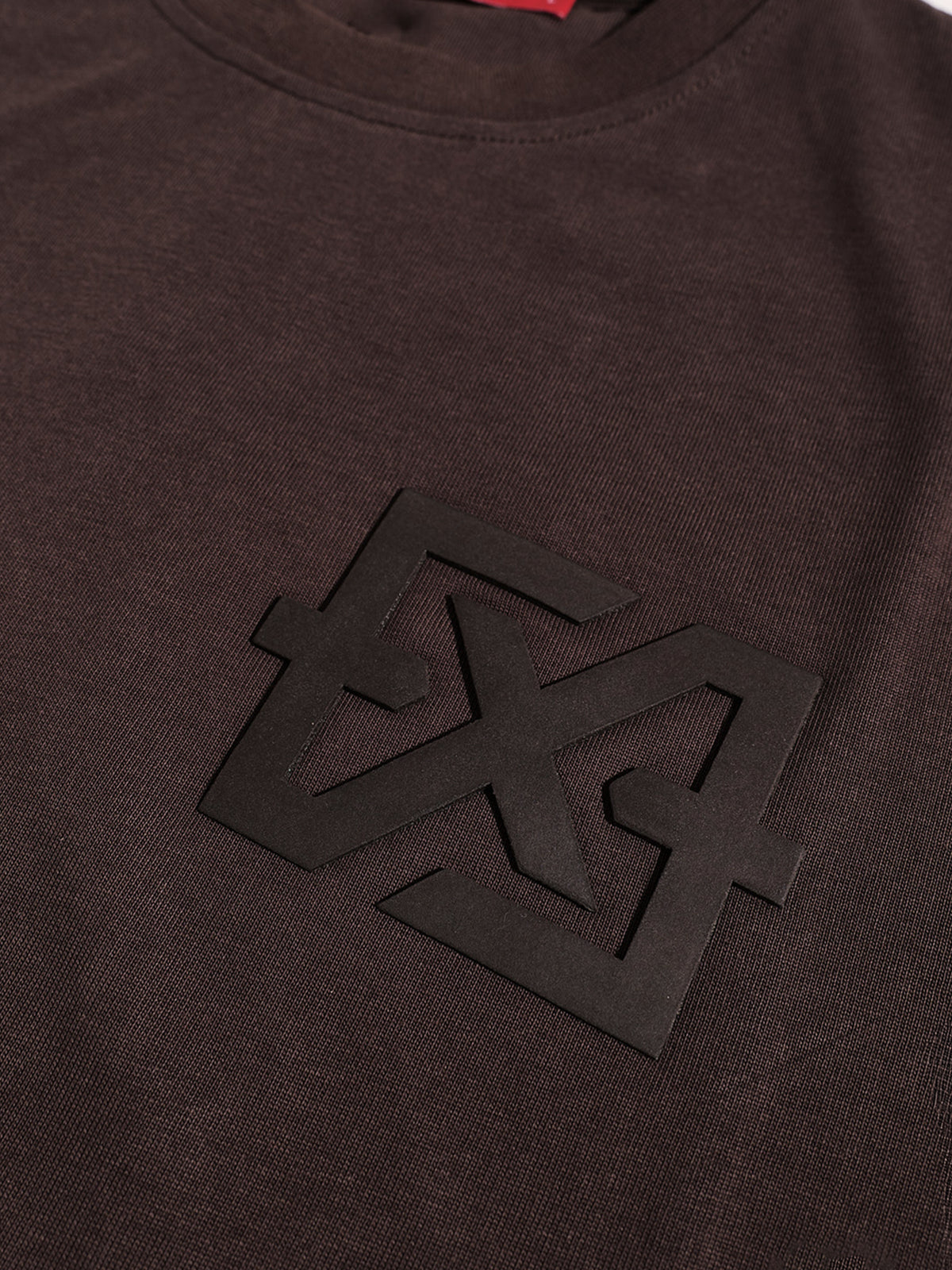 Puffed Tee | Brown