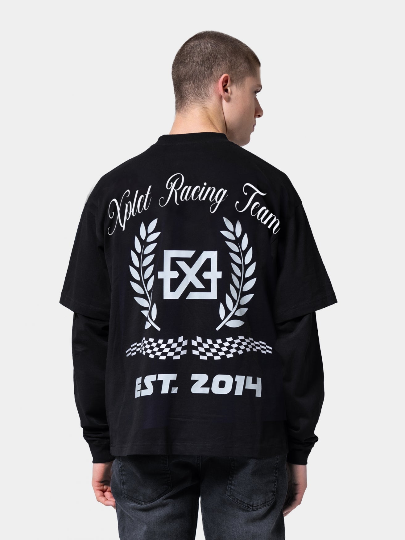 Racing dll tee | Black