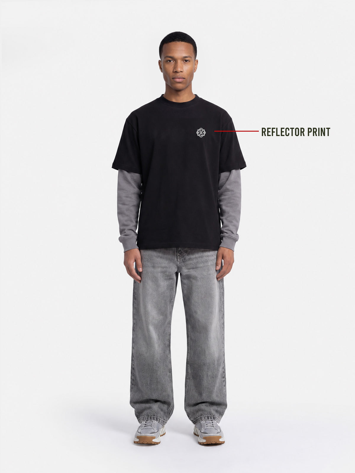 Ref Longsleeve | Black/Grey