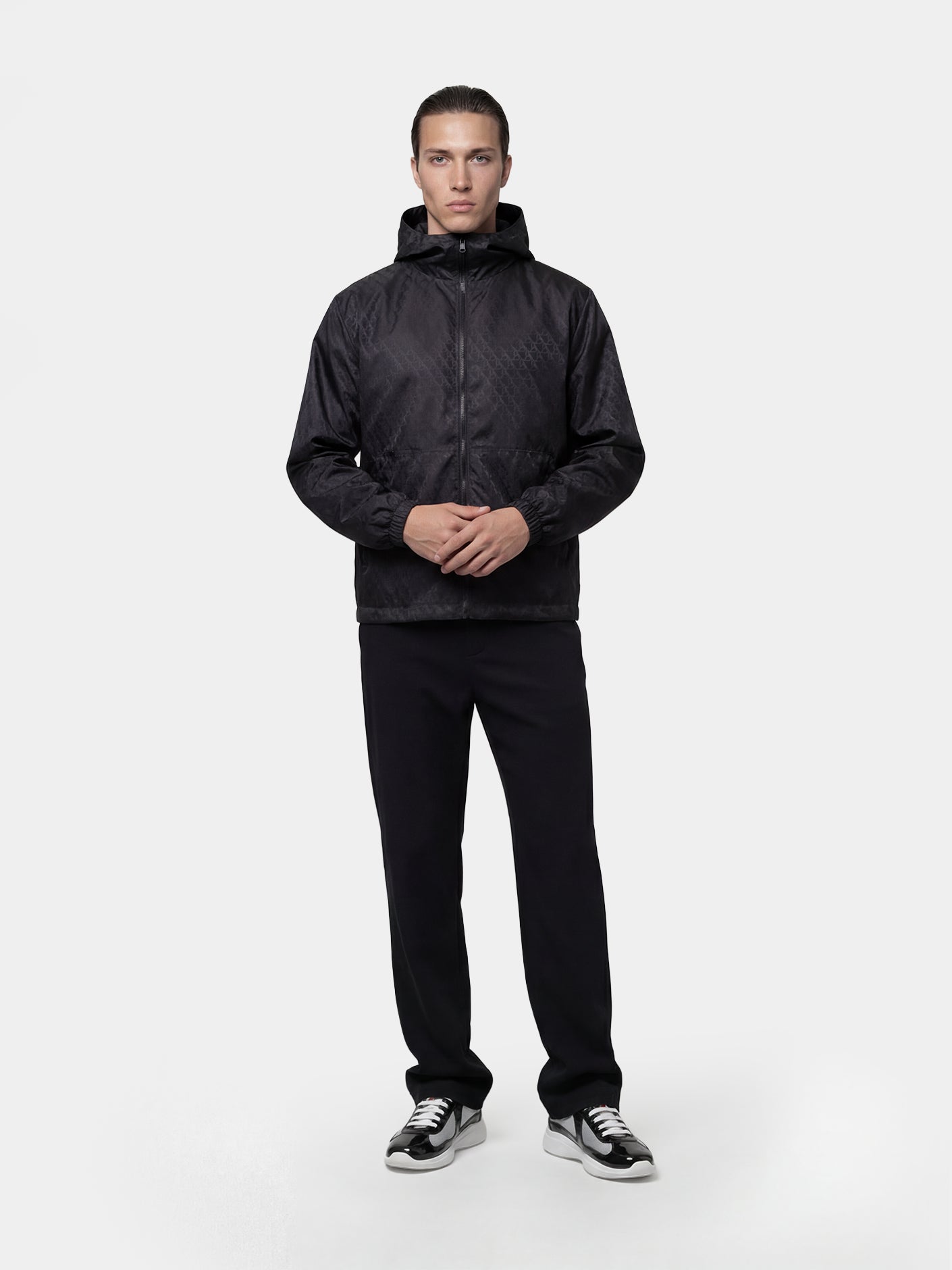 Reverse Windbreaker | Black