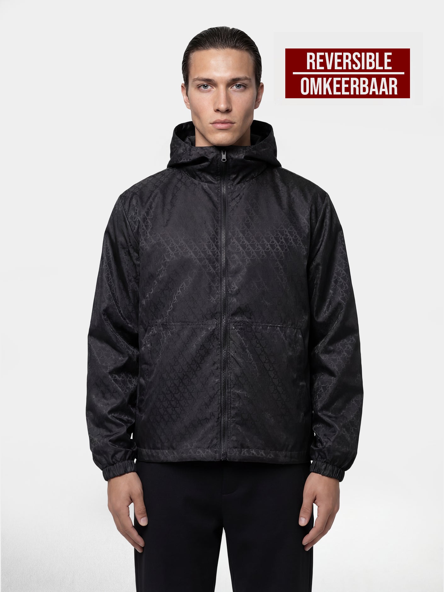 Reverse Windbreaker | Black