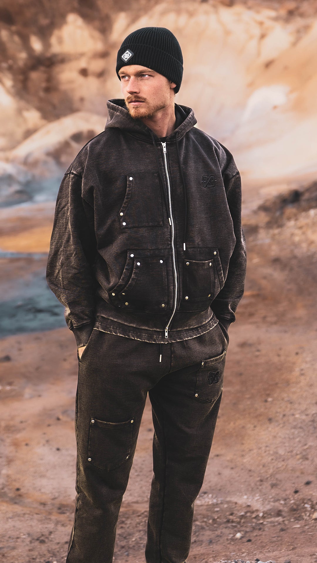 Sidaan jogger | Black – XPLCT STUDIOS