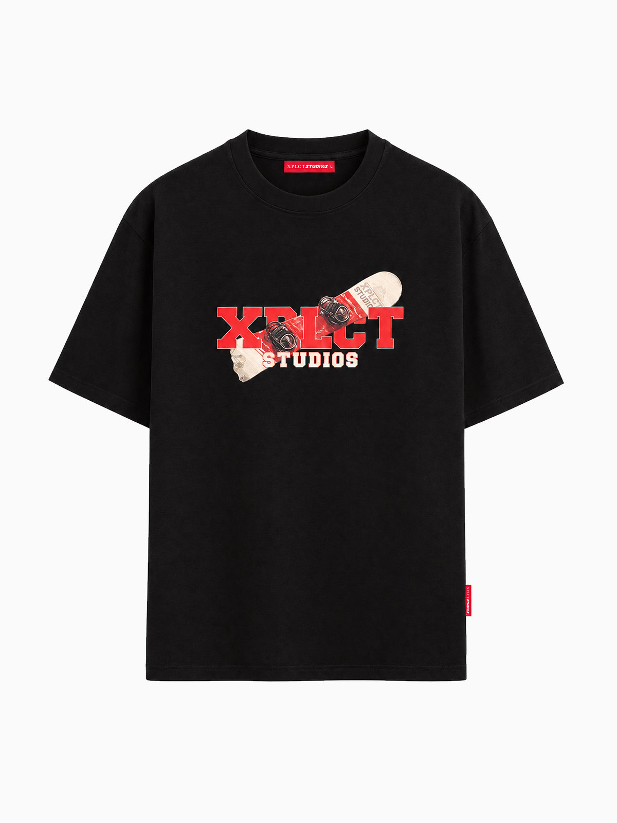 Snowboard Tee | Black