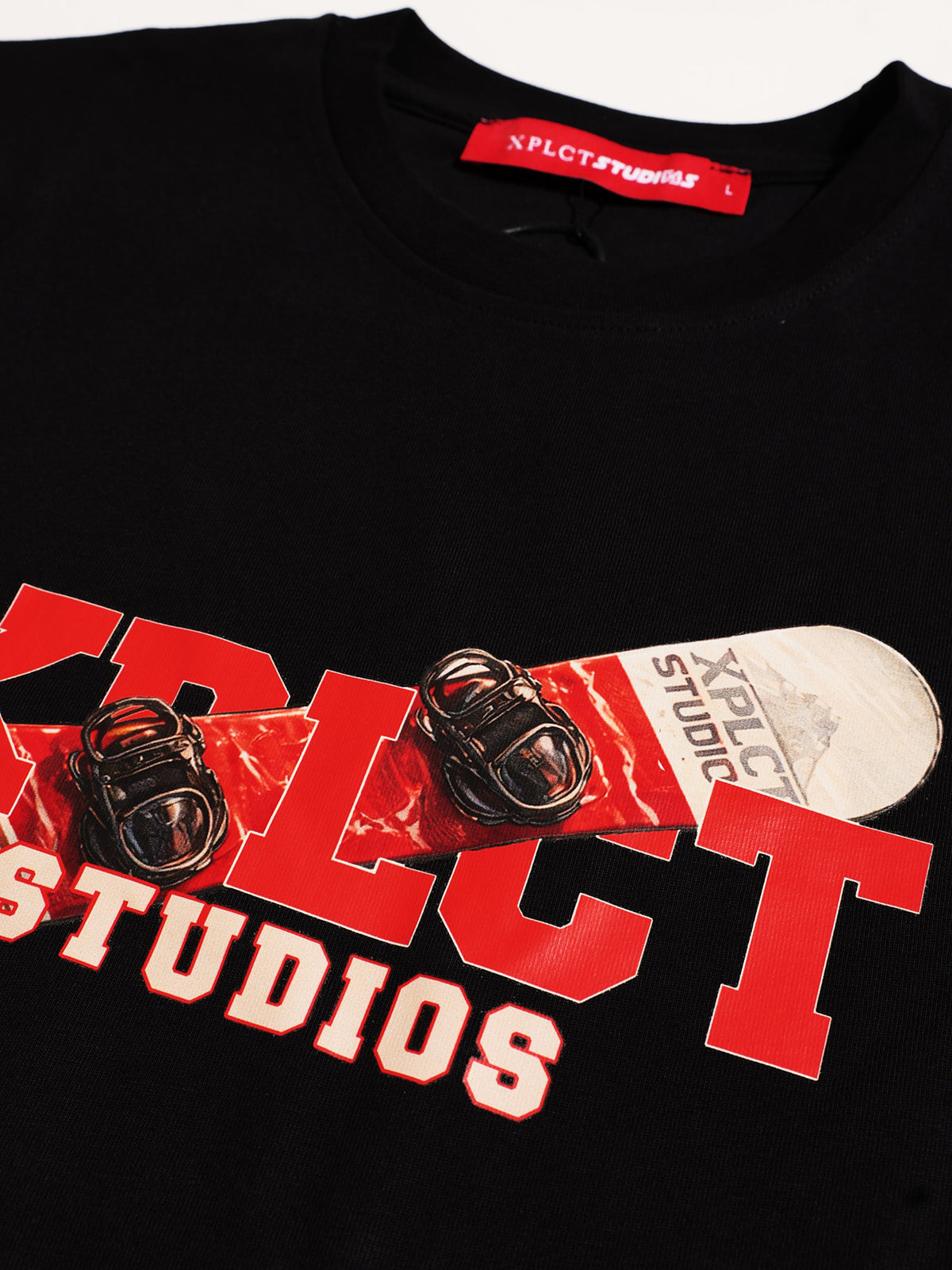 Snowboard Tee | Black