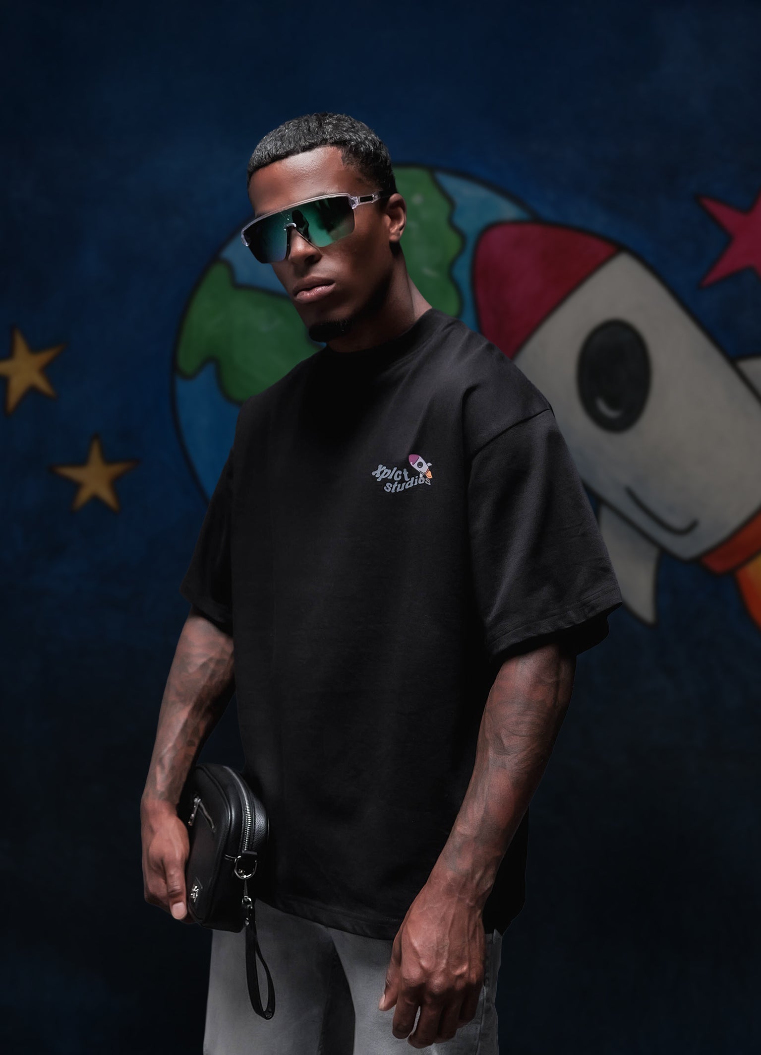 Rocket Tee | Black