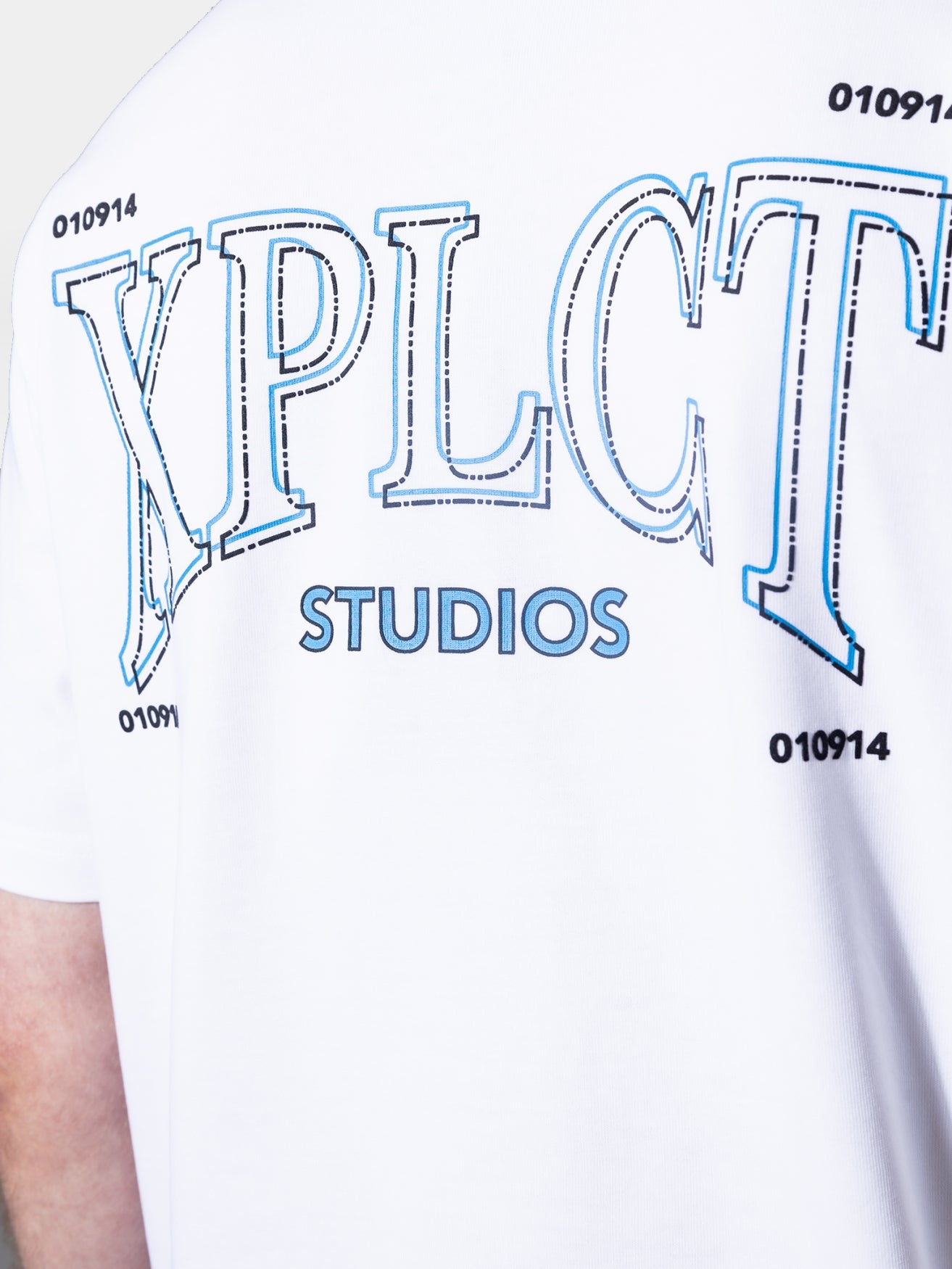 Stitch Tee | White