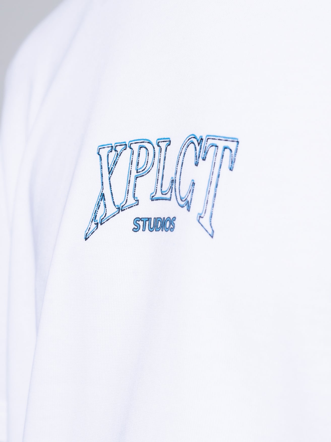 Stitch Tee | White