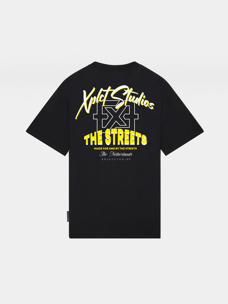 Street tee | Black – XPLCT STUDIOS
