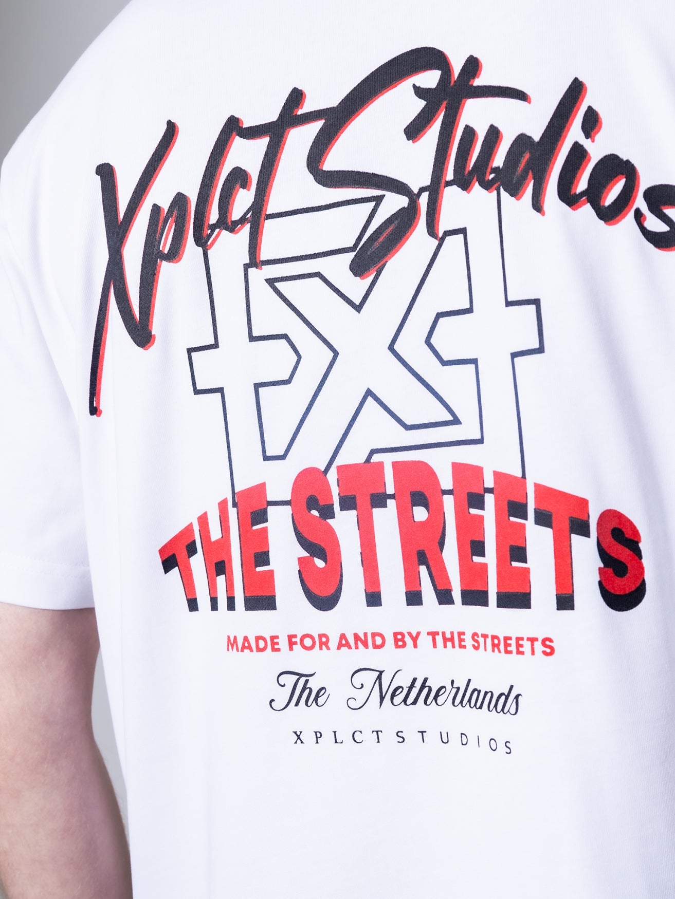 Street tee | White