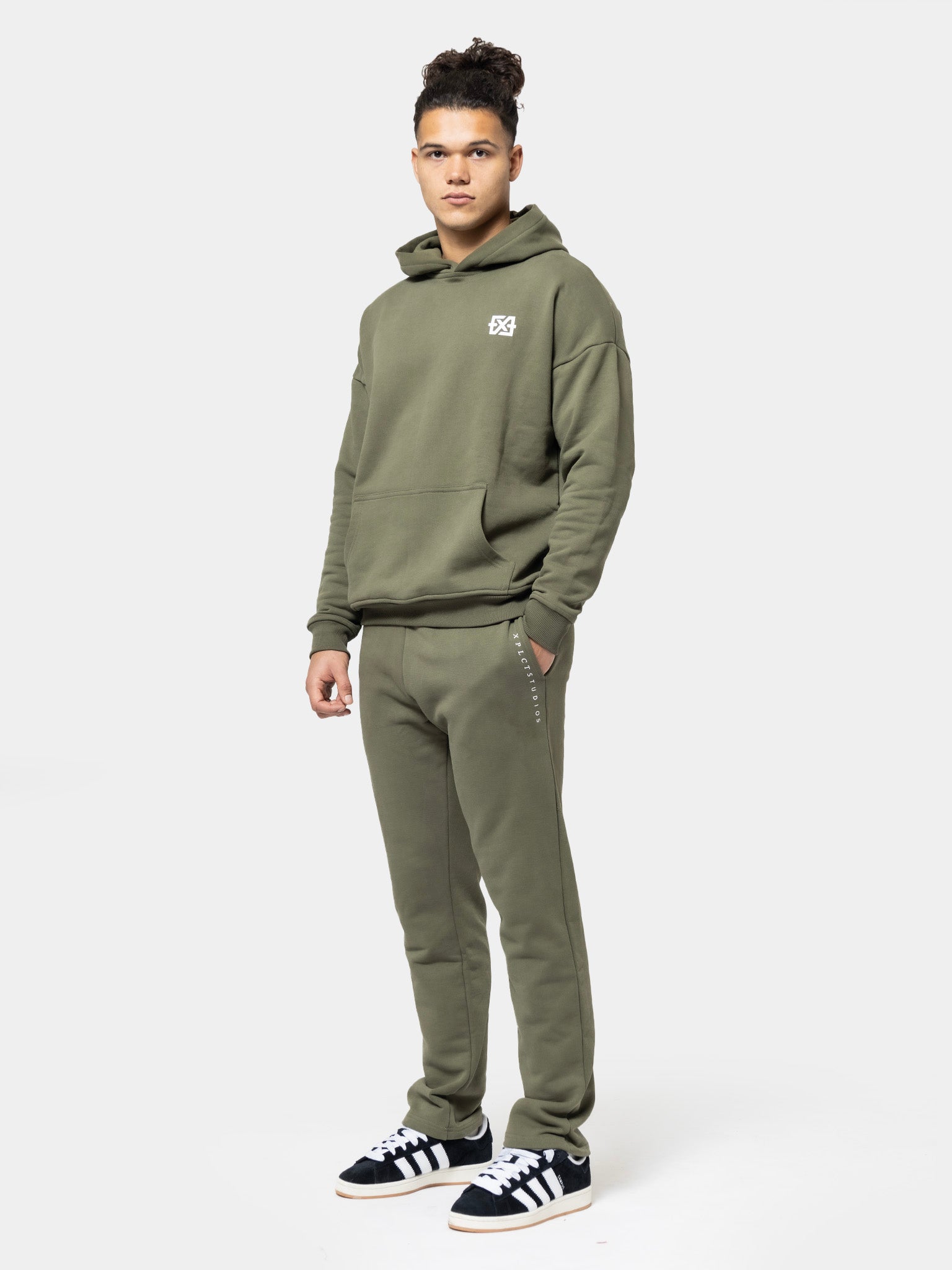 Stripes Tracksuit - Green