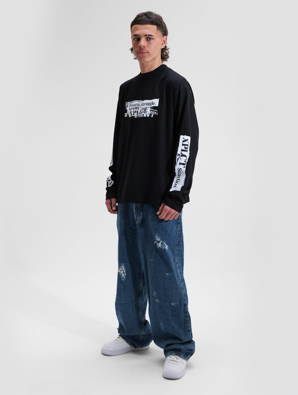 Struggle Longsleeve | Black