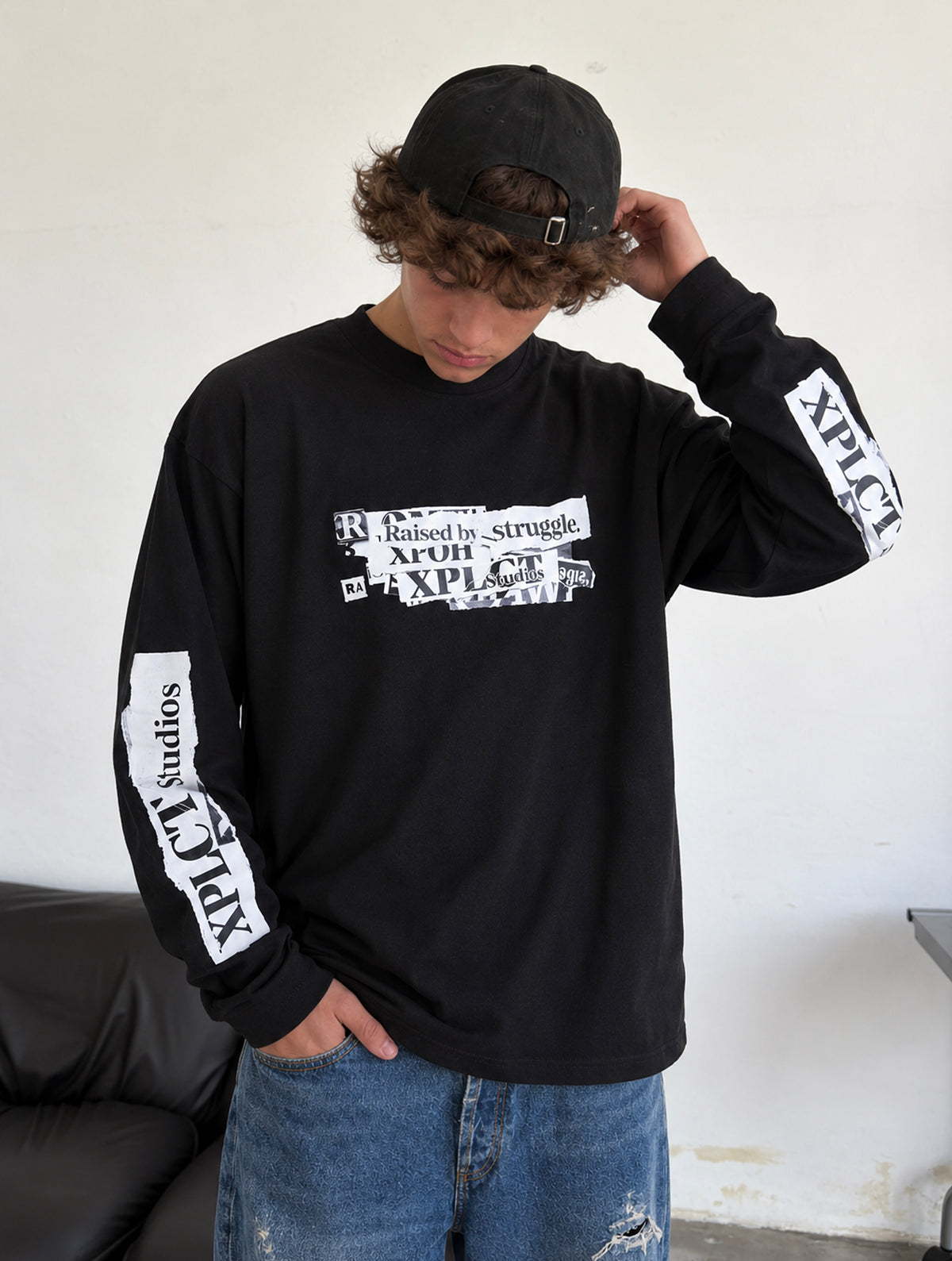 Struggle Longsleeve | Black