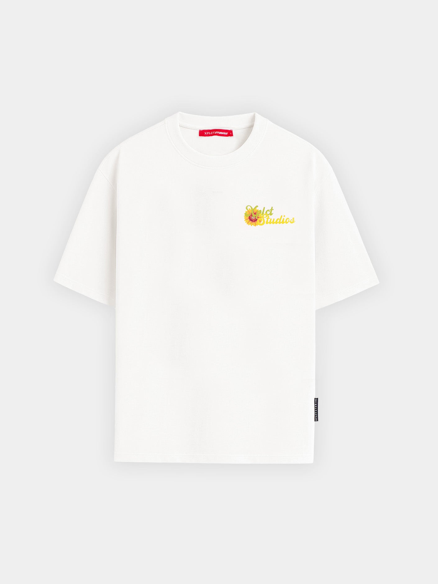 Flowers Tee | Off white – XPLCT STUDIOS