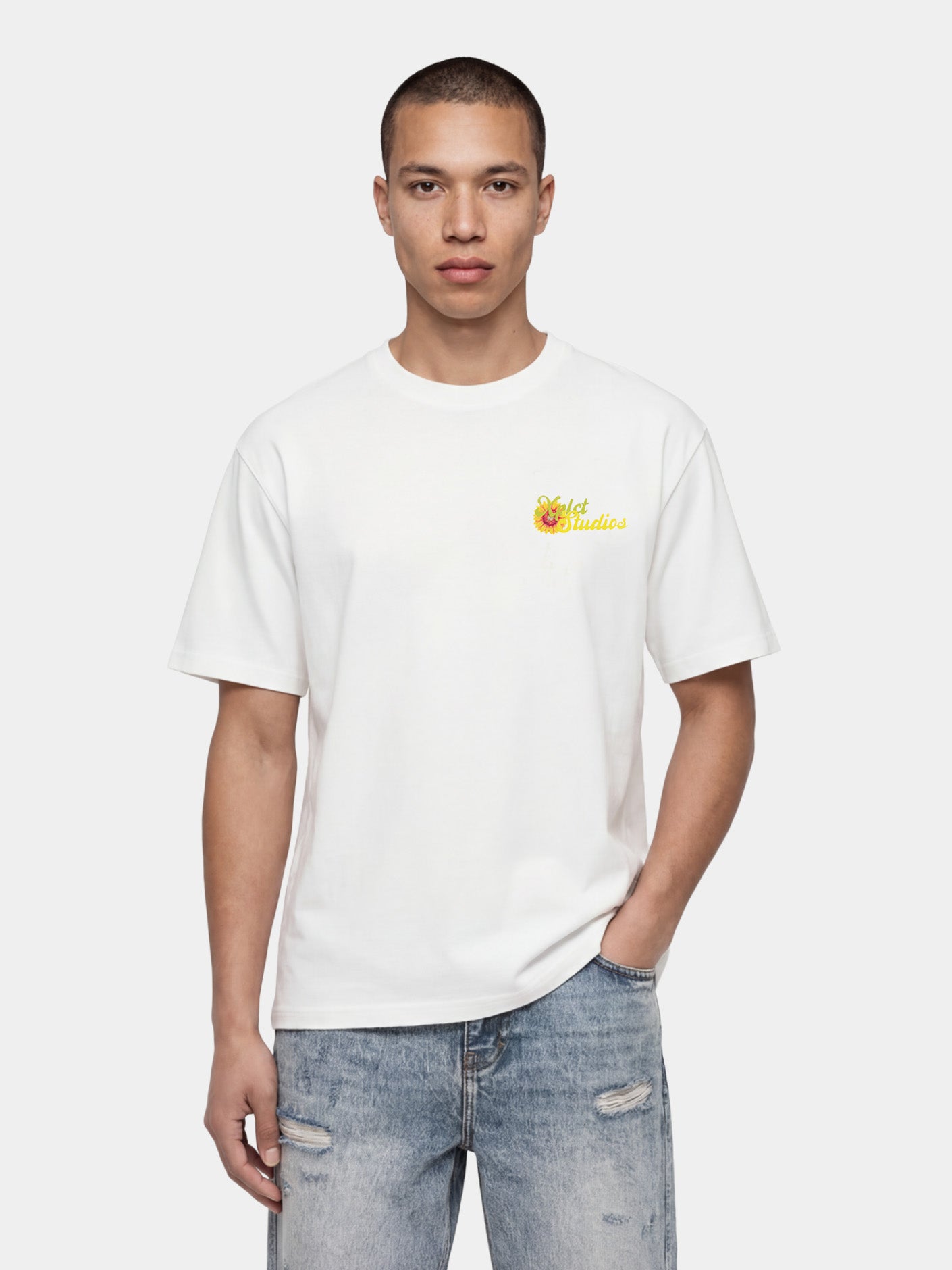 Flowers Tee | Off white
