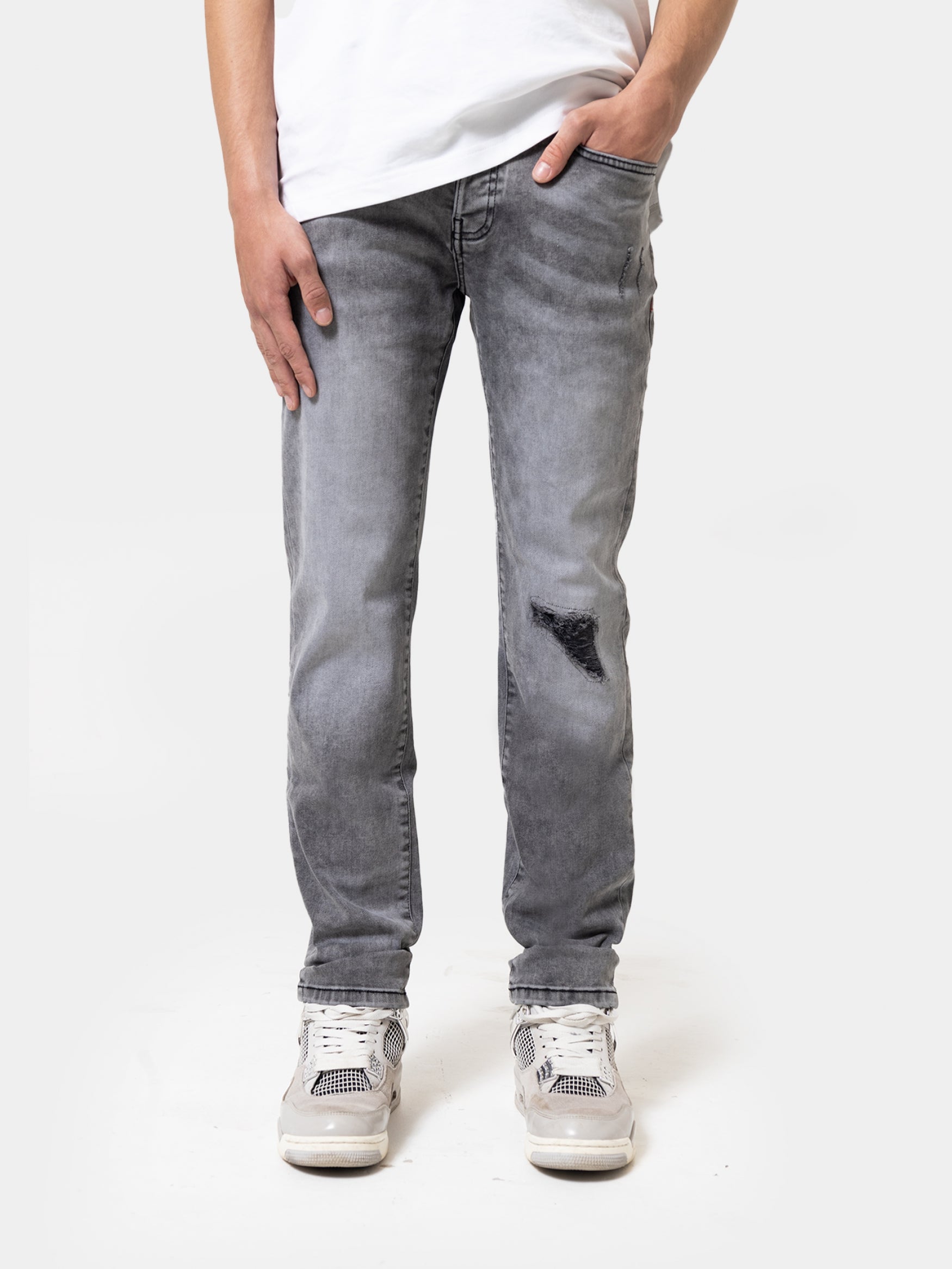 uni jeans | light grey