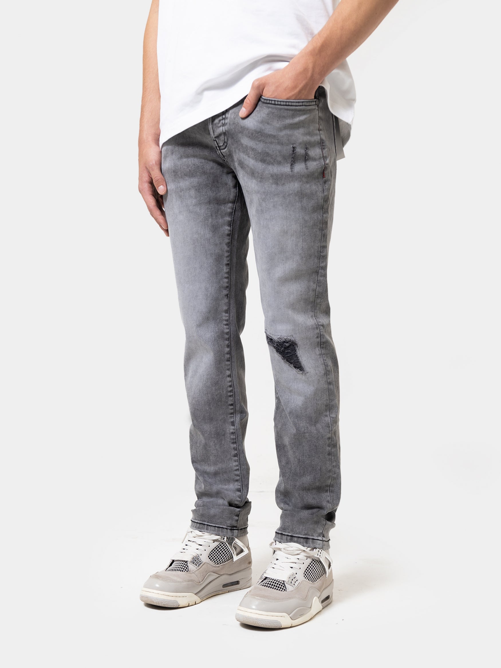 uni jeans | light grey