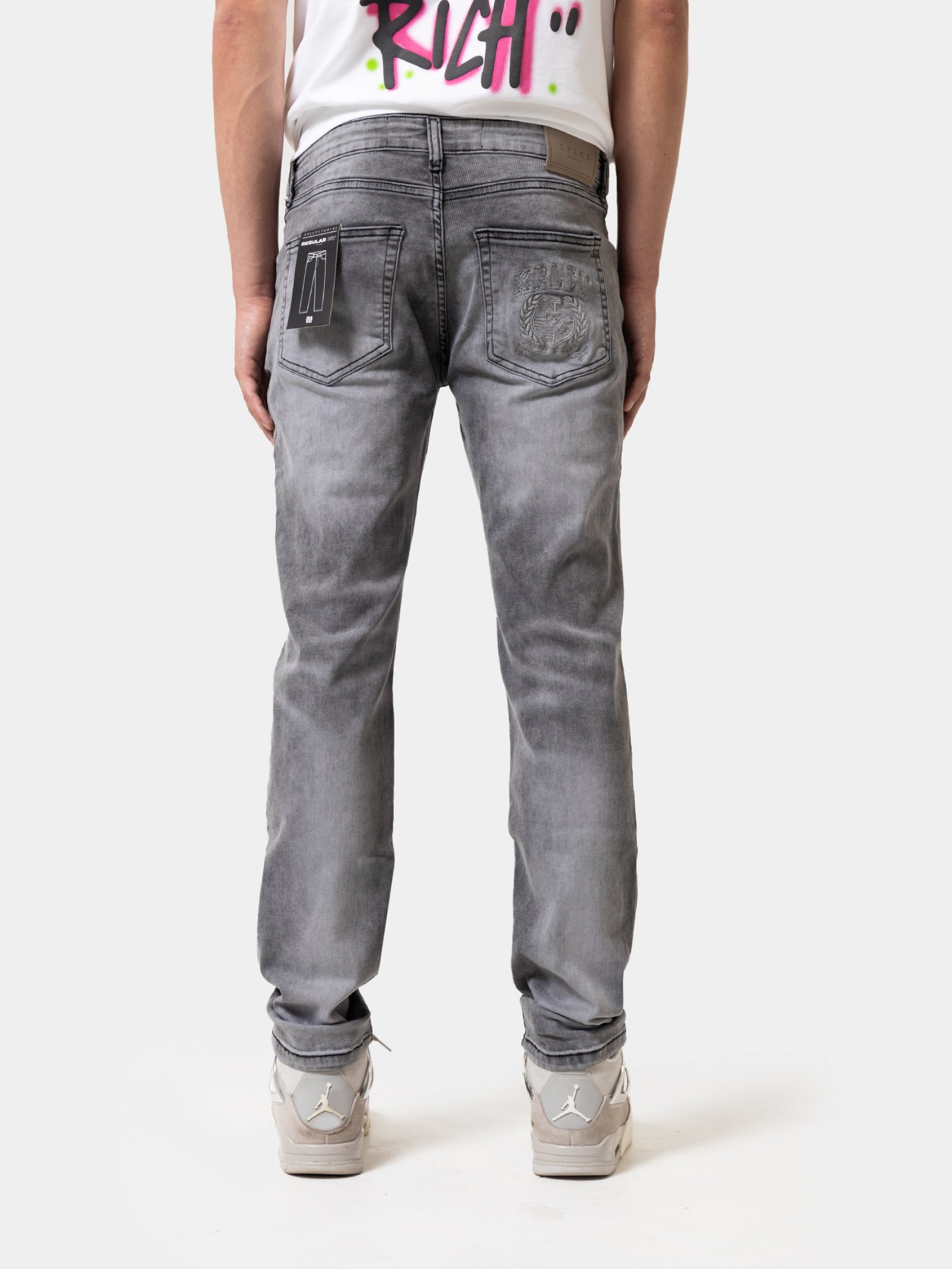 uni jeans | light grey