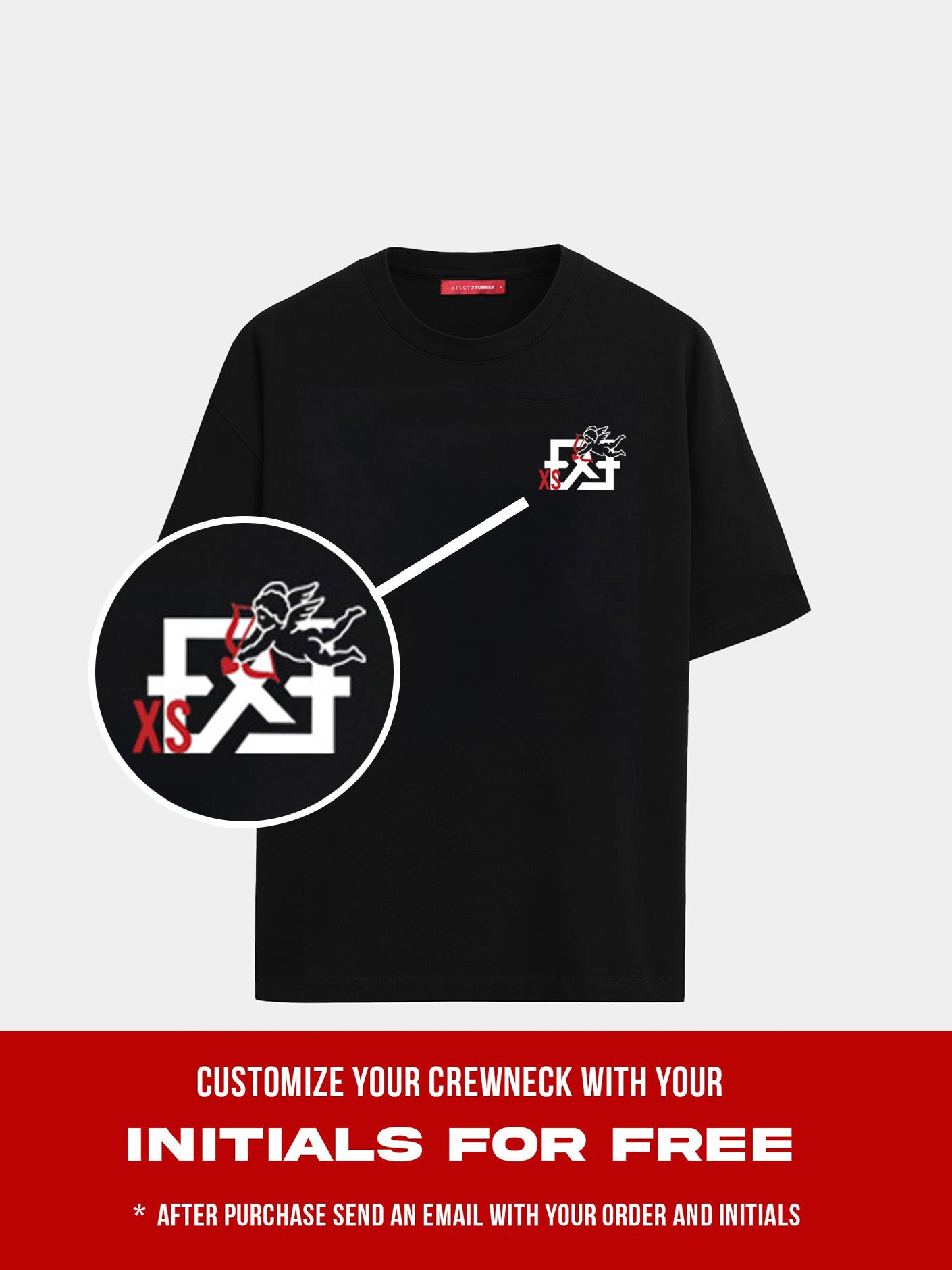 Valentine Tee | Black