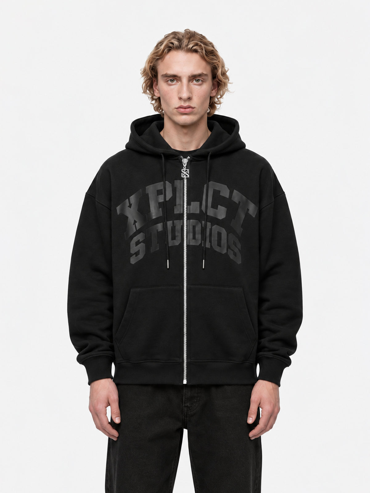 College Vest | Black