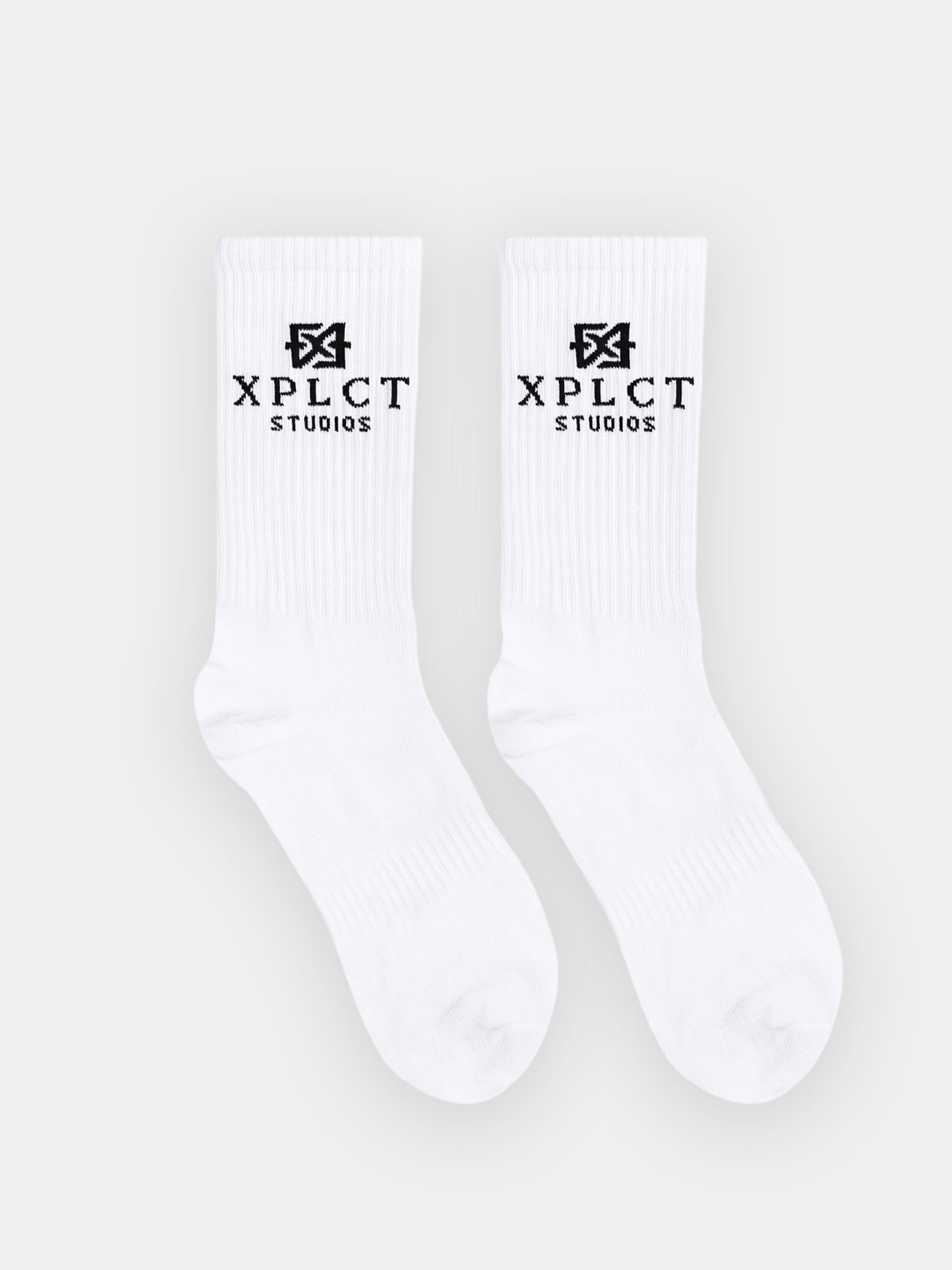 Logo Socks White