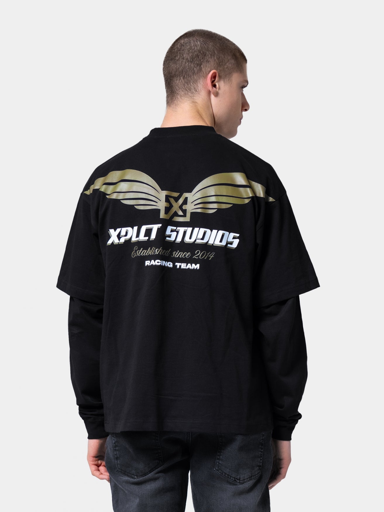 Wings dll tee | Black