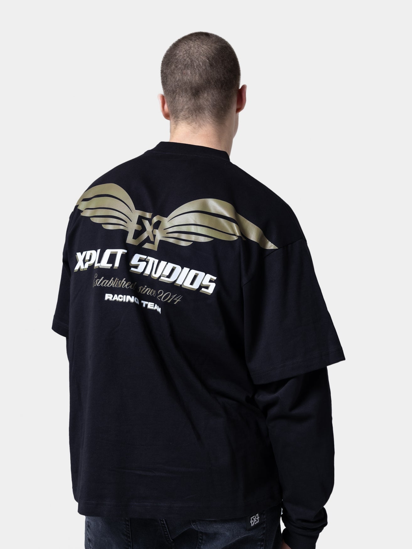 Wings dll tee | Black