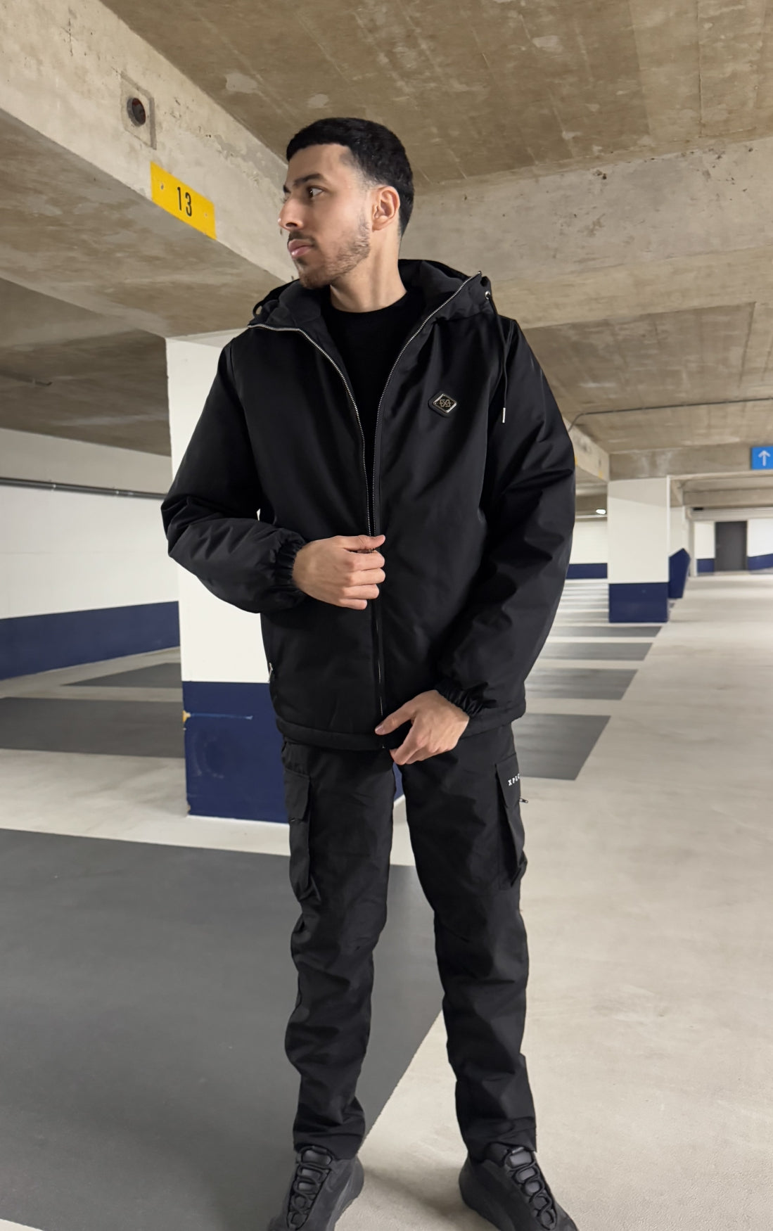 Plate jacket | Black – XPLCT STUDIOS